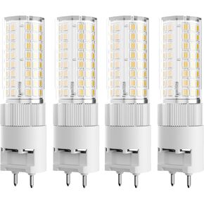 LED G12 Bulb 16W Warm White 3000K Bi-Pin Corn Bulb, Pack of 4