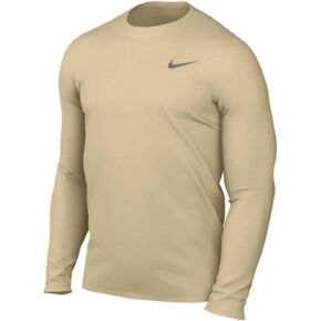 Nike Men's Team Legend Long Sleeve Tee Shirt (Large, Team Gold)