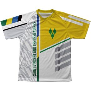 Saint Vincent an The Grenadines Technical T-Shirt for Men and Women