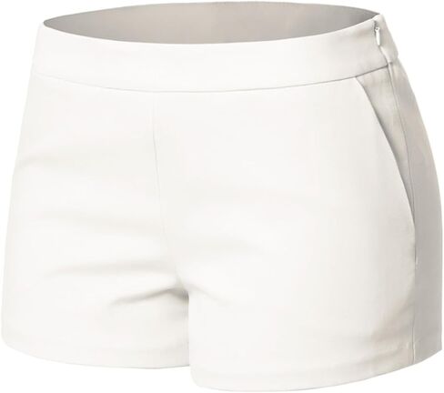 Design by Olivia Women's Body Enhancing Lightweight Comfort Summer Casual Shorts with Pockets in Saudi Arabia