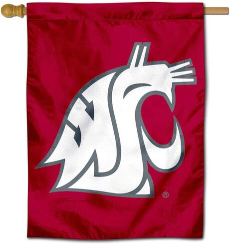 WSU Cougars Banner House Flag in Saudi Arabia