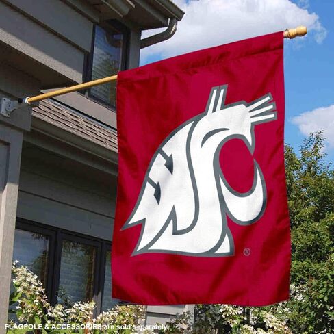 WSU Cougars Banner House Flag in Saudi Arabia