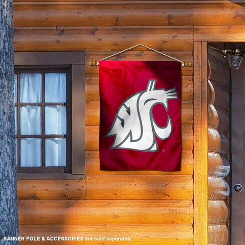 WSU Cougars Banner House Flag in Saudi Arabia
