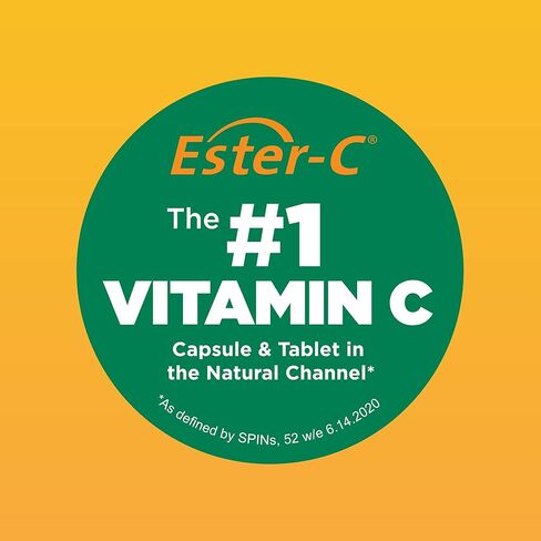 Ester-C® 500 مجم مع كبسولات بيوفلافونويد الحمضية، عدد 120 (عبوة من قطعة واحدة) in Saudi Arabia