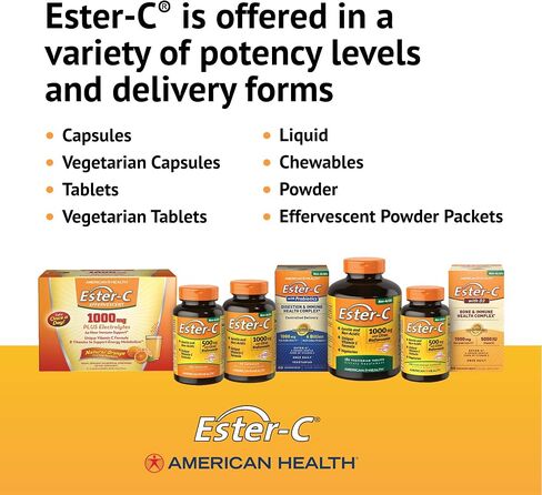 Ester-C® 500 مجم مع كبسولات بيوفلافونويد الحمضية، عدد 120 (عبوة من قطعة واحدة) in Saudi Arabia