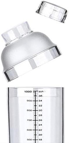 Cocktail Shaker, 24 oz Plastic Cocktail Shaker Set in Saudi Arabia