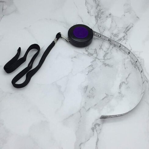 شريط قياس برايل 60 بوصة / 150 سم بحبل أسود، شريط قياس (بنفسجي) in Kuwait