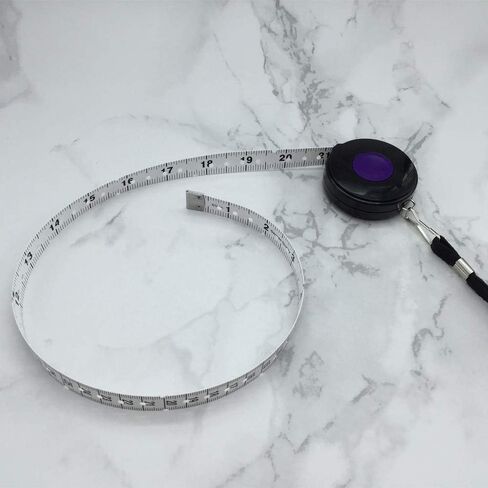 شريط قياس برايل 60 بوصة / 150 سم بحبل أسود، شريط قياس (بنفسجي) in Kuwait