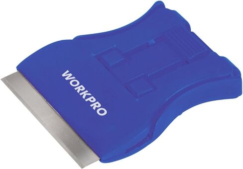 مكشطة شفرة حلاقة صغيرة من WORKPRO W018004، شفرة ثابتة (غير قابلة للسحب)، إيرجون (عبوة واحدة) in Kuwait
