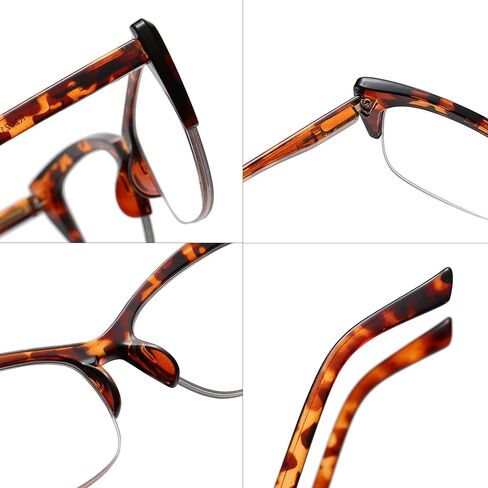 Bevi Blue Light Blocking Reading Glasses with Spring Hinges Magnifying Anti Eye Strain Glasses For Men & Women in Saudi Arabia