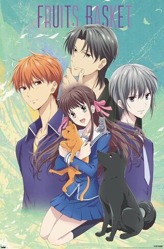 Trends International Fruits Basket - Art Work Wall Poster, 22.375" x 34", Unframed Version in Saudi Arabia