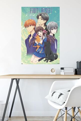 Trends International Fruits Basket - Art Work Wall Poster, 22.375" x 34", Unframed Version in Saudi Arabia