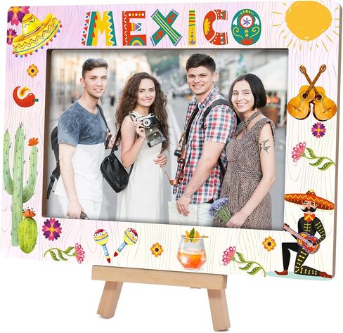 Italy Travel Picture Frames 4x6, Gift for Someone Going to Italy, Honeymoon Vacation Gifts Wood Photo Frames for Home Office Desk Table Decor (A10) in Saudi Arabia
