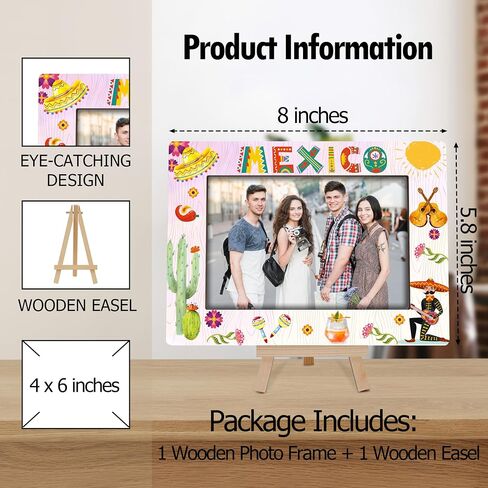 Italy Travel Picture Frames 4x6, Gift for Someone Going to Italy, Honeymoon Vacation Gifts Wood Photo Frames for Home Office Desk Table Decor (A10) in Saudi Arabia