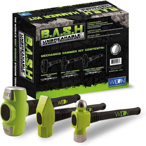 Wilton B.A.S.H Mechanics Hammer Kit (11111) & KNIPEX 3 Piece Cobra Pliers Set (002006US1) in Saudi Arabia