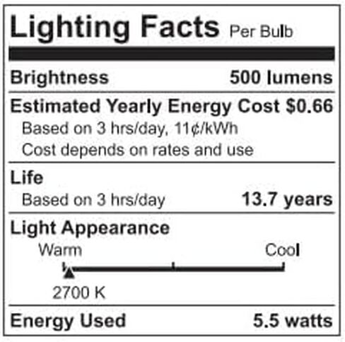 GE Relax ST19 Vintage 60 Watt يعادل قاعدة متوسطة بيضاء ناعمة (E-26) مصابيح إضاءة زخرفية قابلة للتعتيم (4 عبوات) in Saudi Arabia