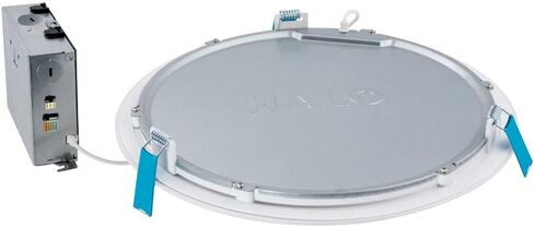 HALO HLB8169FS1EMWR Canless Large LED Recessed Light Selectable 2700K, 3000K, 3500K, 4000K, 5000K CCT 8 Inch White in Saudi Arabia