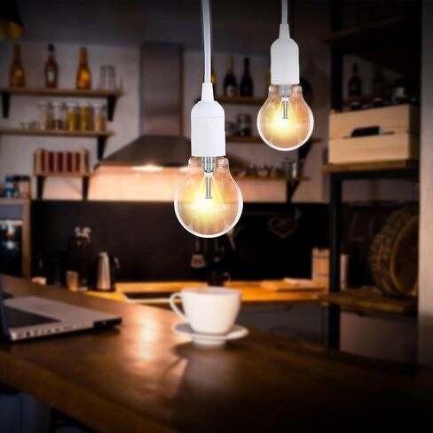 Simple Deluxe 15 Feet Extension Hanging Lantern Pendant Light Cord with E26 Socket, Featuring an On/Off Switch(Bulb Not Included) in Saudi Arabia