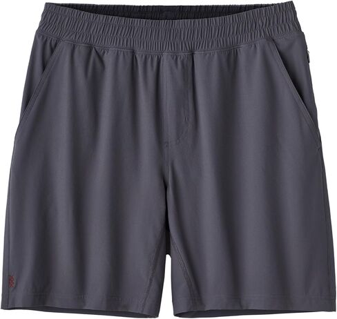 شورت Rhone 7 بوصات Mako للرجال للتمرين، مضاد للرائحة، شورت رياضي غير مبطن للرجال، شورت جري ماص للرطوبة للرجال (أسفلت، X-Small) in Kuwait