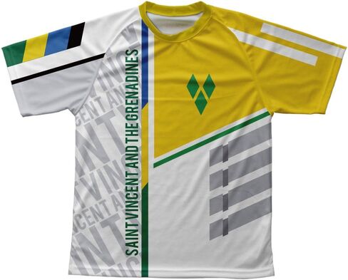 Saint Vincent an The Grenadines Technical T-Shirt for Men and Women in Saudi Arabia