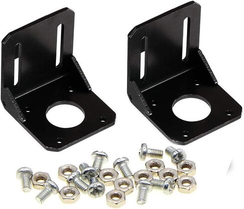 42mm Stepper Motor Mounting L Bracket with M3 Screw +Gasket(2Pcs) in Saudi Arabia