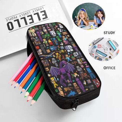 3-Piece Backpack Set for Students - Includes Backpack, Lunch Bag, Pencil Case, and Bonus Keychain - 600D Oxford Fabric, Unisex, Ideal for School in Saudi Arabia