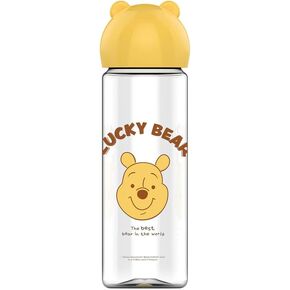 مينيسو ديزني ويني ذا بوه زجاجة مياه بلاستيكية باردة 500 مل قارورة مانعة للتسرب قابلة لإعادة الاستخدام للبنين والبنات in Kuwait