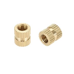 uxcell knurled Insert Nuts, 30Pcs M5 x 0.8mm Female Thread Brass Threaded Insert Embedment Nut for 3D Printer