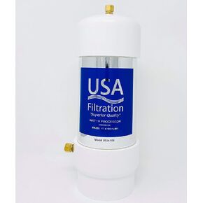 5-Stage Under Sink Counter Water Filter System (25,000 Gallon Rated) - NSA 100S and 100X Replacement Made in USA by USA Filtration