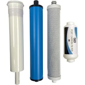 Reverse Osmosis Pre- and Post- Filter Set With Membrane RO Compatible with Microline 435 by IPW Industries Inc.