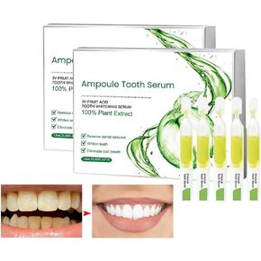 20 Pack 3V Fruit Acid Tooth Whiteningessence, Ampoule Toothpaste, Ampoule Tooth Serum, Ampoule Essence Toothpaste,Fruit Acid Teeth Whitening Essence