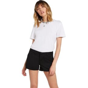 Volcom Women's Frochickie Chino Short Black