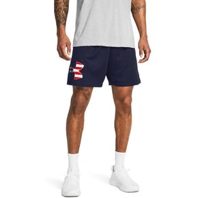 شورت رجالي من Under Armour بشعار Freedom Tech Big Flag