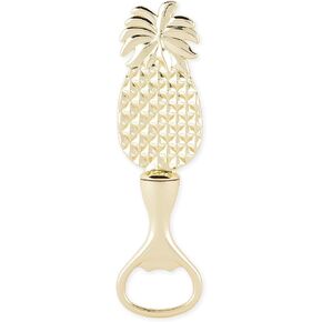 Blush Aloha Pineapple Classic Beer Bottle Openers, Gold