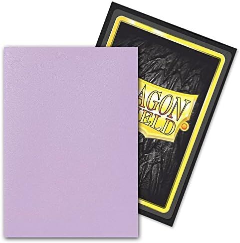 Dragon Shield Bundle: 2 Packs of 60 Count Japanese Size Dual Matte Card Sleeves - Matte Orchid in Saudi Arabia