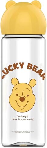 مينيسو ديزني ويني ذا بوه زجاجة مياه بلاستيكية باردة 500 مل قارورة مانعة للتسرب قابلة لإعادة الاستخدام للبنين والبنات in Kuwait