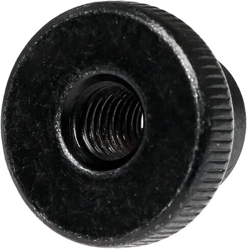 Knurled Thumb Nut DZS ELEC 10PCS M6 Black Round Knobs Hand Nuts in Kuwait