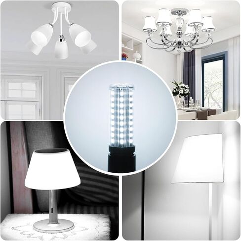 LED Corn Light Bulb 150W Equivalent 2000 Lumen 6500K Cool Daylight White 20W E26/E27 Base Non-dimmable Ceiling Fan Corn Lighting for Home Garage Warehouse Indoor LED Corn Bulbs Pack of 4 in Saudi Arabia