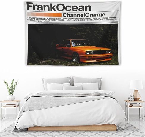 BIZHUDP Franks Oceans Blond Album Tapestry Racing Tapestry Wall Hanging Poster Art for Bedroom Living Room College Dorm Decor 30"x40" in Saudi Arabia