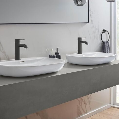 GROHE 2359200A Essence، صنبور حمام بفتحة واحدة بمقبض واحد مقاس S 1.2 جرام في الدقيقة، كروم in Kuwait