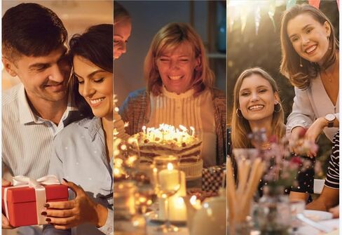 الشموع للمنزل المعطرة الروائح 6 حزمة شمعة للنساء شمع الصويا الطبيعي ستة شموع معطرة مختلفة لعيد الحب عيد ميلاد السفر الاستحمام اليوغا in Saudi Arabia