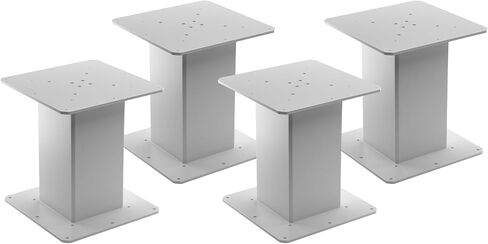 PROGRESSIVE AUTOMATIONS - Adjustable Electric Lifting Column System 230 lbs - 12.4" to 28.9" Height Range - 24 VDC Sit Stand 3 Stage Adjustable Column for Table - Set of 1, Black in Kuwait