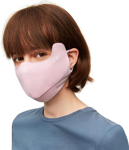 قطعتان من وشاح الرقبة بعامل حماية من الأشعة فوق البنفسجية 50+ غطاء وشاح للوجه للحماية من الشمس من قماش بالاكلافا مع حلقات للأذن SLN3M308 in Saudi Arabia