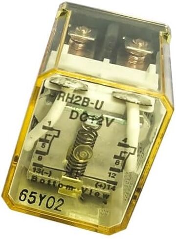 RH2B-U DC12V مرحل DPDT 10A 12V كبير 8 دبابيس بدون أضواء RH2B-U12VDC in Kuwait