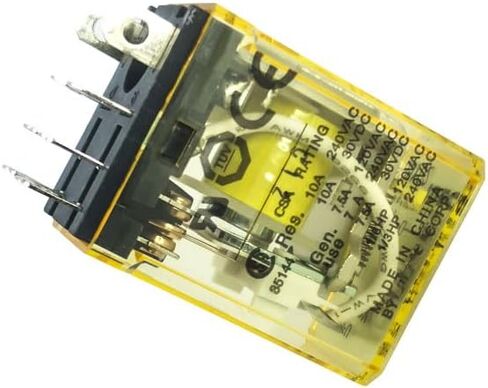 RH2B-U DC12V مرحل DPDT 10A 12V كبير 8 دبابيس بدون أضواء RH2B-U12VDC in Kuwait