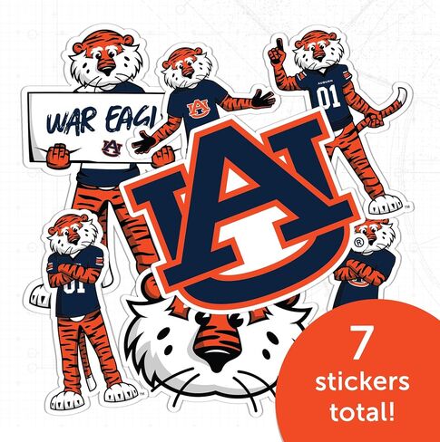 Desert Cactus Auburn University Sticker Tigers War Eagle Stickers Vinyl Decals Laptop Water Bottle Car T2 (Type 2-2) in Saudi Arabia