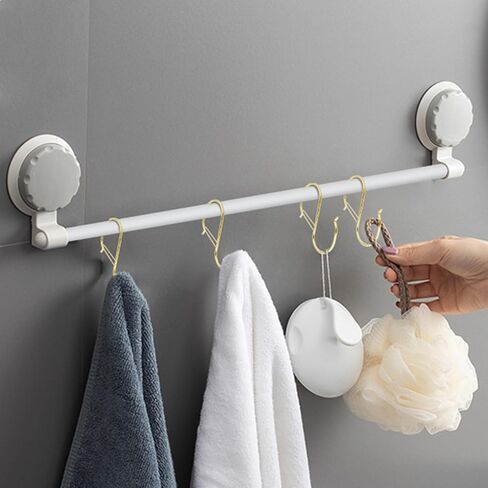 4.96inch Gold Large S Hooks for Hanging Heavy Duty - Perfect for Plants, Closets, and More! (4) in Saudi Arabia