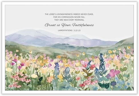 XUHZNXPW The Lord is my Shepherd Scripture Wall Art Psalm 23 Bible Verse Print Poster, Christian Art, Landscape Painting, Religious, Gallery Wall Set 12x16in Framed in Saudi Arabia