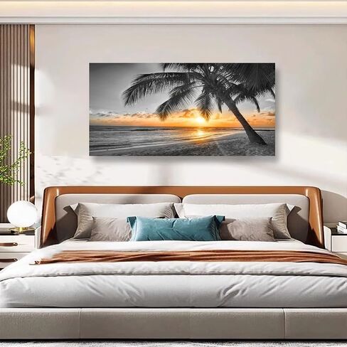 Floral Wall Art Canvas Prints Colorful Leaf Flower Pictures Bedroom Wall Decor Minimalist Plant Paintings for Living room Bathroom Office Home Kitchen Decorations 12x16inches Botanical Artwork Ready in Saudi Arabia