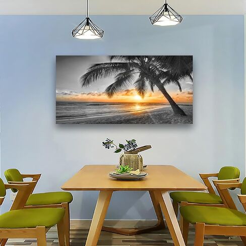 Floral Wall Art Canvas Prints Colorful Leaf Flower Pictures Bedroom Wall Decor Minimalist Plant Paintings for Living room Bathroom Office Home Kitchen Decorations 12x16inches Botanical Artwork Ready in Saudi Arabia